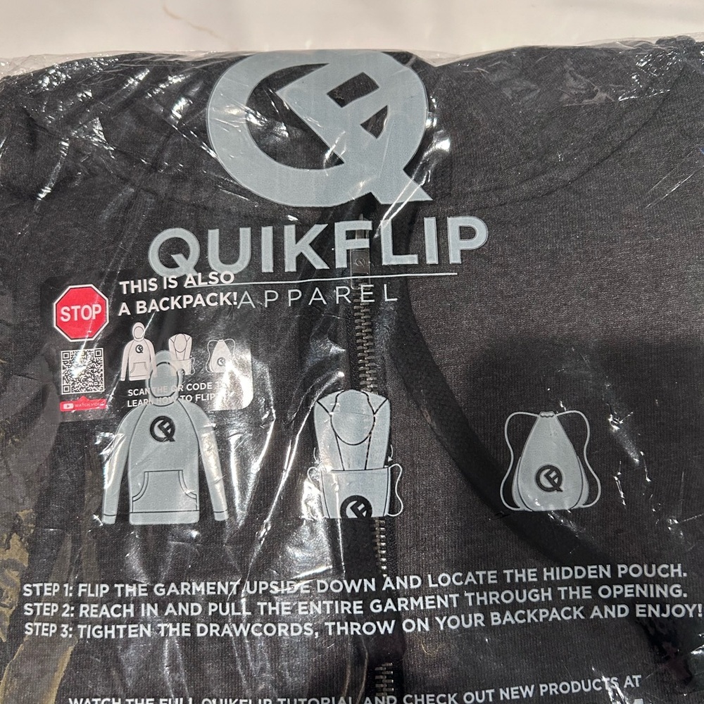 Quick Flip Hero Hoodie, Size Medium - Picture 3 of 13